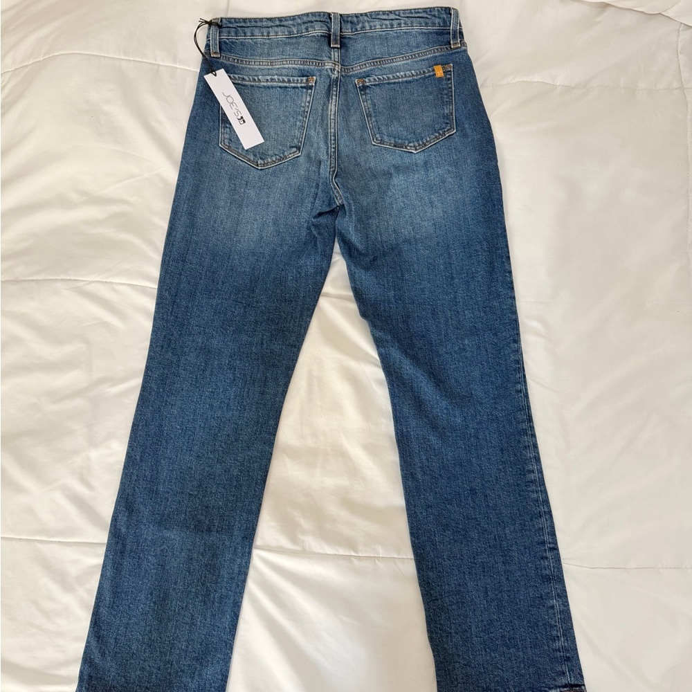 Joe's Jeans Women's Straight Jeans in Medium Blue Denim